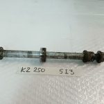 Kawasaki KZ 250 Rear Wheel Axle / Spacers