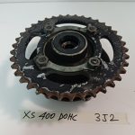 Yamaha XS 400 DOHC Sprocket Hub / Sprocket Hub / Rear Hub