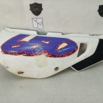 Suzuki DR 650 number plate RIGHT 93-