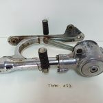 Yamaha T 50/80 Swing Arm / Rear Hub / Transmission / Final Drive / Footrest