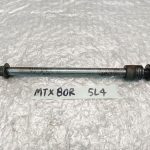 Honda MTX 80R Front Wheel Axle