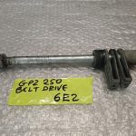 Kawasaki GPZ 250 BELT DRIVE Rear Wheel Axle / Spacers