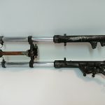 Honda VF 750 F Fork / Tubes / Handlebars / Yokes