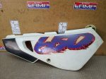 Suzuki DR 650 number plate LEFT 91-
