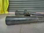 Suzuki GSX 1100 ES Exhaust / Muffler Right / Header - Image 2