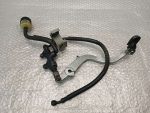 Kawasaki KLR 650 Rear Brake Master Cylinder / Oil Breather Tank / Reserve Coolant Tank / Reservoil Tank / Brake Foot Pedal - Image 2