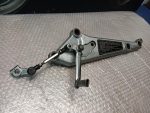 Honda CB 900 F Footpeg Bracket Left  / Gear Shift Lever - Image 3