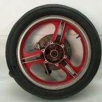 Kawasaki GPZ 750 Unitrak FRONT WHEEL & BRAKE DISC 18x2,15. 83-