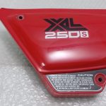 Honda XL 250 s LEFT SIDE PANEL 78