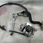 Honda NTV 650 REVERE REAR MASTER CYCLINDER WITH CALIPER-REAR BRAKE LEVER 88-98’