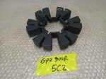 Kawasaki GPZ 900 R CUSH DRIVE RUBBERS 84- - Image 2