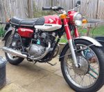 HONDA CB 125 K3-COVER MIDDLE RIGHT - Image 4