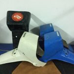 HONDA MB-5 MB-8 REAR FENDER MUDGUARD