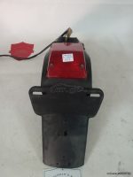 Yamaha DT 80 LC REAR FENDER & TAIL LIGHT + MUDGUARD