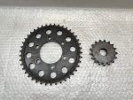 KAWASAKI ZRX 1200R - SPROCKETS FRONT - REAR
